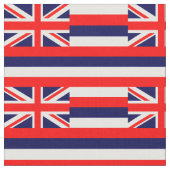 HAWAII-Flagge Stoff (Nahaufnahme)