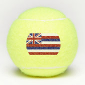 Hawaii-Flagge Tennisbälle (Vorderseite)