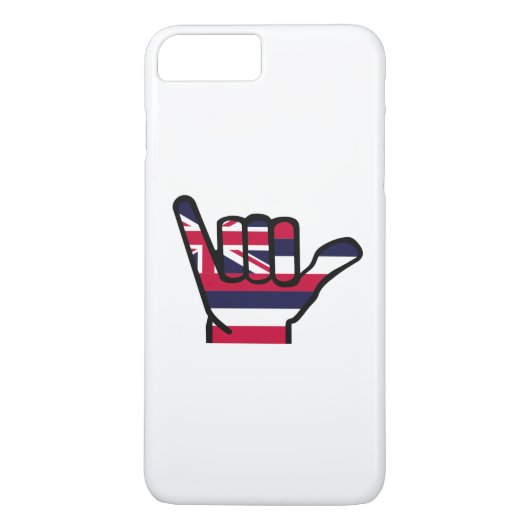 Hawaii-Flaggenhand Case-Mate iPhone Hülle (Rückseite)