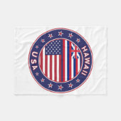 Hawaii Fleecedecke (Vorderseite (Horizontal))