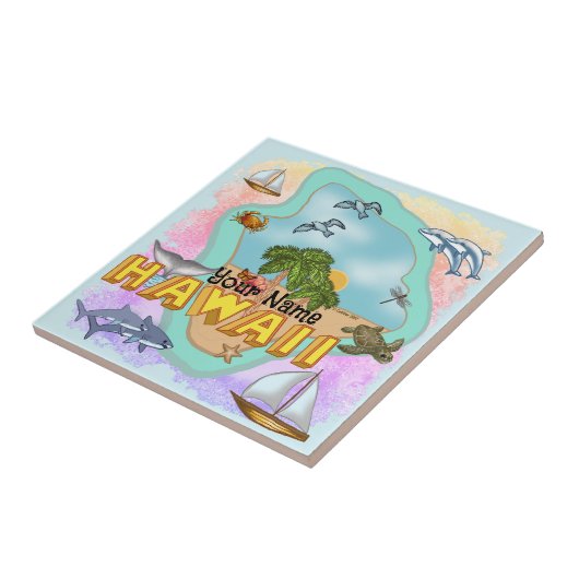 Hawaii Fliese (Seite)