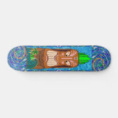 Hawaii-Flut Skateboard (Horizontal)