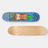 Hawaii-Flut Skateboard (Horizontal)