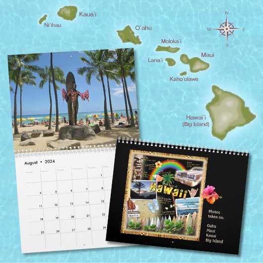 Hawaii 🌺 Foto Calendar Kalender