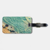 Hawaii Foto individuelle Name Gepäckanhänger (Rückseite horizontal)