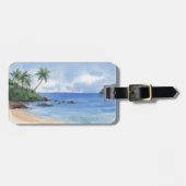 Hawaii Foto individuelle Name Gepäckanhänger (Vorderseite horizontal)