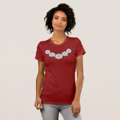 Hawaii-Frauen-Blume-T - Shirt (Vorne ganz)