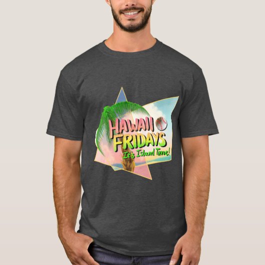 Hawaii Freitage T-Shirt (Vorderseite)