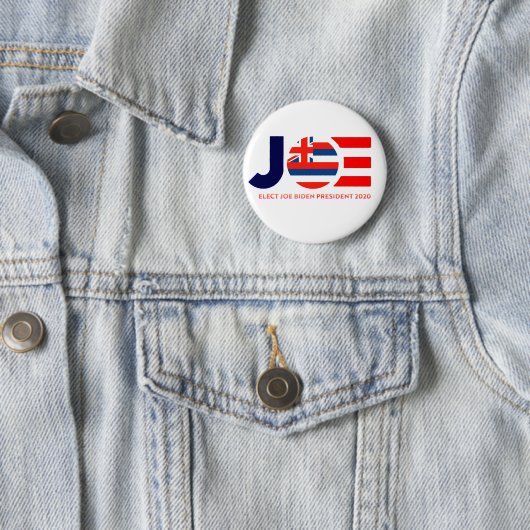 Hawaii für Joe 2020 Button (Beispiel)