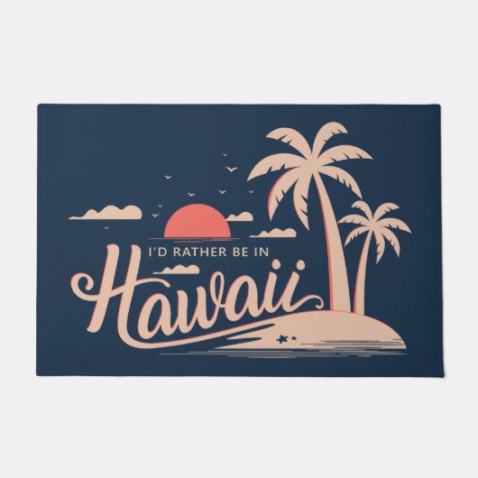 Hawaii Fußmatte (Vorderseite)