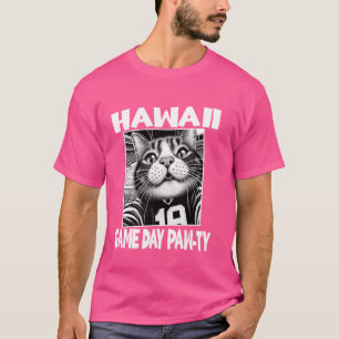 Hawaii Game Day Party Funny Zuhause Staat Hawaii T-Shirt