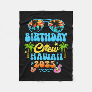 Hawaii Geburtstags-Crew-Urlaub-Kreuzfahrt 2025 Som Fleecedecke