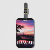 Hawaii Gepäckanhänger (Vorderseite Vertikal)