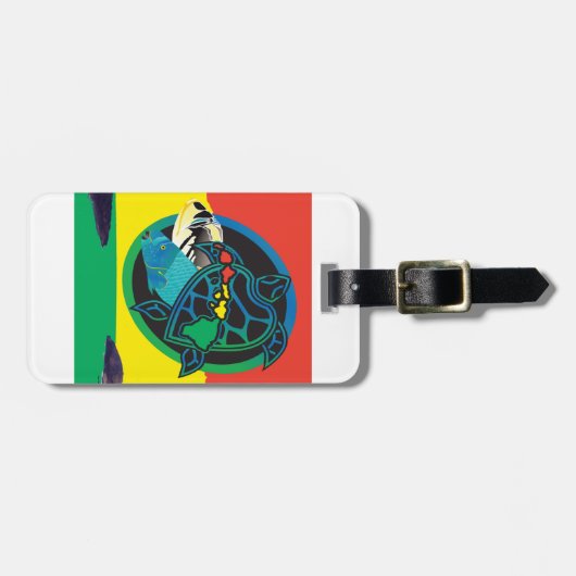 Hawaii Gepäckanhänger (Vorderseite horizontal)