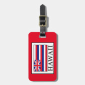 Hawaii Gepäckanhänger (Vorderseite vertikal)