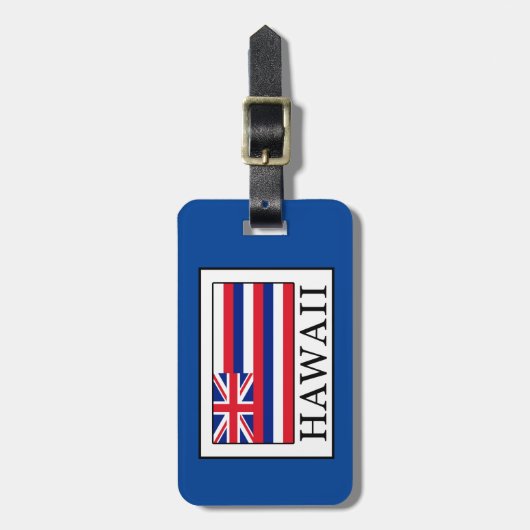 Hawaii Gepäckanhänger (Vorderseite vertikal)