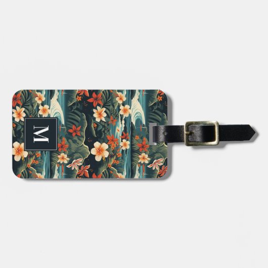 Hawaii-Gepäcktag Gepäckanhänger (Vorderseite horizontal)
