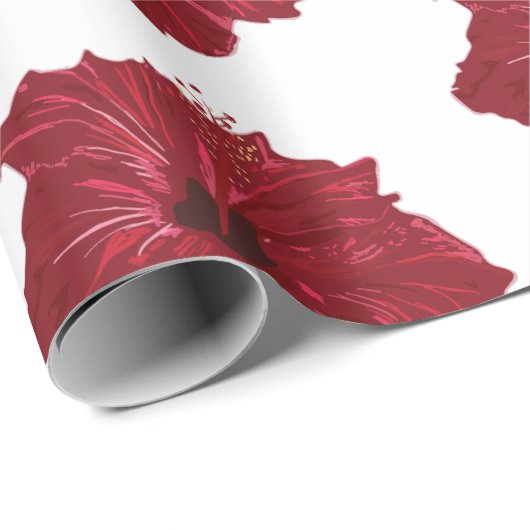 Hawaii Geschenkpapier (Rolleneckpunkt)