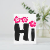 Hawaii gibt Souvenirs Postkarte (Stehend Vorderseite)