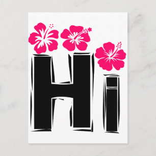 Hawaii gibt Souvenirs Postkarte