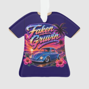 Hawaii Grafik-T-Shirt Ornament