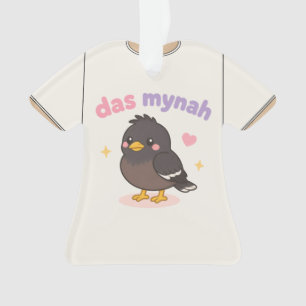 Hawaii Grafik T-Shirt Ornament