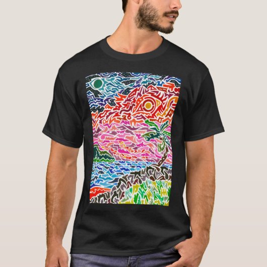 Hawaii Graphic T-Shirt (Vorderseite)