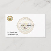 Hawaii Great Siegel Visitenkarte (Vorderseite)