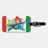 Hawaii Green Sea Turtle Gepäckanhänger (Vorderseite horizontal)