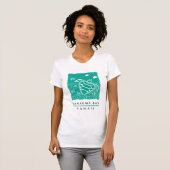Hawaii Green Sea Turtle - Hanauma Bay T-Shirt (Vorne ganz)