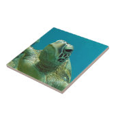 Hawaii Green Sea Turtle - Honu Fliese (Seite)