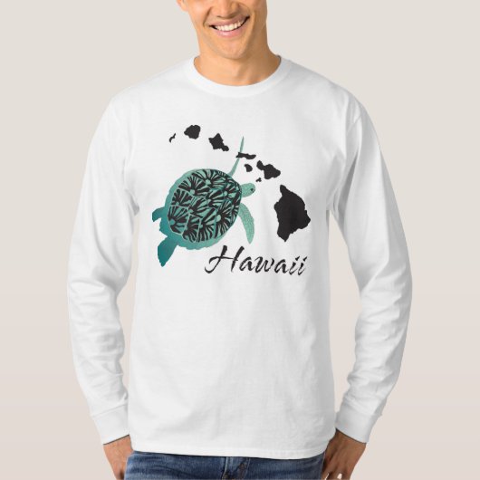Hawaii Green Sea Turtle T-Shirt (Vorderseite)