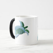 Hawaii Green Sea Turtle Verwandlungstasse (Vorderseite Links)