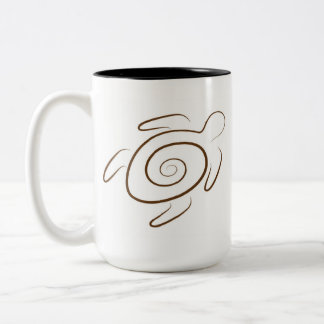 Hawaii Green Sea Turtle Zweifarbige Tasse