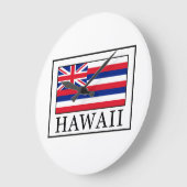 Hawaii Große Wanduhr (Winkel)