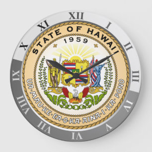 Hawaii Große Wanduhr