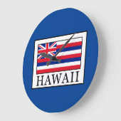 Hawaii Große Wanduhr (Winkel)