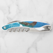 Hawaii Hanauma Bay Manta Ray Kellnermesser (Rückseite)