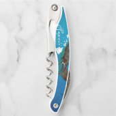 Hawaii Hanauma Bay Manta Ray Kellnermesser (Vorderseite)