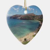 Hawaii Hanauma Bay Oahu Keramik Ornament (Rechts)