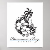 Hawaii Hanauma Bay Poster (Vorne)