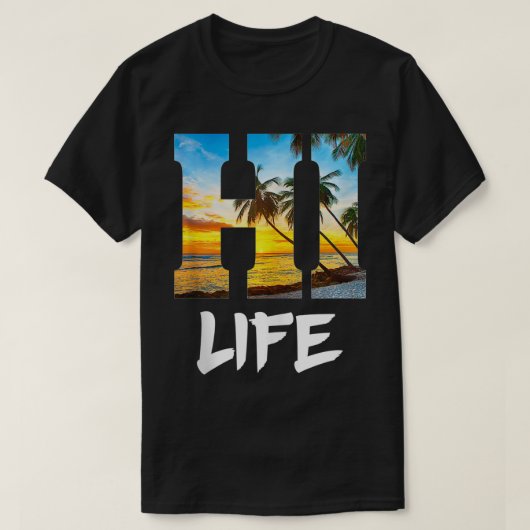 Hawaii Hawaiian Beach Aloha Sommerurlaub Geschenke T-Shirt (Design vorne)