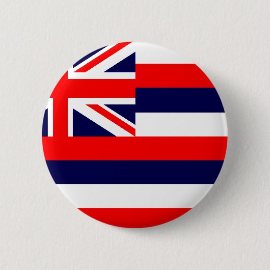 HAWAII / HAWAIIAN FLAG BUTTON (Vorderseite)