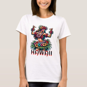 Hawaii Hawaiian Hula Dancer T-Shirt