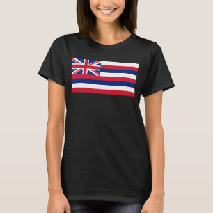 Hawaii, hawaiianische Aloha-Paradies-Staatsflagge T-Shirt