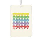 Hawaii Hearts Rainbow Autolufterfrischer (Rückseite)