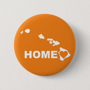 Hawaii-Heimat-weg-von-Staat-Button-Abzeichen-Pin Button
