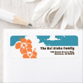 Hawaii Hibiscus & Summer Clouds Customizable (Insitu)