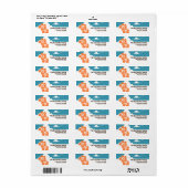 Hawaii Hibiscus & Summer Clouds Customizable (Vorne)
