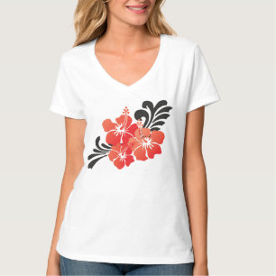 Hawaii Hibiskus Blume T-Shirt